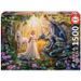 EDUCA Puzzle 1500 Dragon, Princesse Et Licorne - Photo n°1