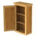 EISL Armoire haute avec porte Bambou 40x20x70 cm - Photo n°4