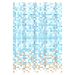 EISL Rideau de douche avec mosaïque bleu-orange 200x180x0,2 cm - Photo n°5
