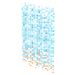 EISL Rideau de douche avec mosaïque bleu-orange 200x180x0,2 cm - Photo n°6