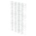 EISL Rideau de douche avec vague blanche 200x180x0,2 cm - Photo n°6