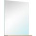 EKIPA Miroir avec tablette - Décor Chene Jackson et blanc - L 60 x P 14 x 70 cm - VERSO - Photo n°2