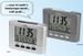 Elite Sveglia Digitale Parlante Argento / Silver Speaking* Digital Alarm Clock (*italian Only) DV 290S - Photo n°1