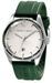 Emporio Armani Sport, S/s Case, Date, Silver Logo Dial, Forest Green Bezel & Strap, 43mm Wr 5atm AR0685 - Photo n°1