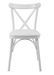 Ensemble 1 table extensible bois naturel et blanc 4 chaises 1 banc bois blanc Kontante - Photo n°10
