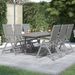 Ensemble à manger de jardin 7 pcs Bois d'acacia massif - Photo n°1