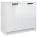 Ensemble d'armoires de salle de bain 3 pcs blanc brillant - Photo n°8