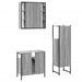 Ensemble d'armoires de salle de bain 3 pcs sonoma gris - Photo n°8