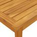 Ensemble de balcon 3 pcs bois d'acacia solide - Photo n°9