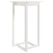 Ensemble de bar 3 pcs Blanc Bois de pin massif - Photo n°6