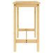 Ensemble de bar 3 pcs Bois de pin massif - Photo n°10