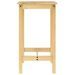 Ensemble de bar 3 pcs Bois de pin massif - Photo n°11