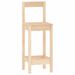 Ensemble de bar 3 pcs Bois de pin massif - Photo n°6