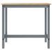 Ensemble de bar 3 pcs Gris Bois de pin massif - Photo n°10