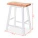 Ensemble de bar 3 pcs MDF Blanc - Photo n°9