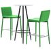 Ensemble de bar 3 pcs Similicuir Vert 2 - Photo n°1
