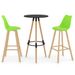 Ensemble de bar 3 pcs Vert 2 - Photo n°1