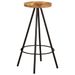 Ensemble de bar 5 pcs bois de manguier massif - Photo n°8