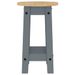 Ensemble de bar 5 pcs Gris Bois de pin massif - Photo n°11