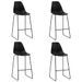 Ensemble de bar 5 pcs Plastique Noir 8 - Photo n°6