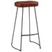 Ensemble de bar 7 pcs bois de manguier brut massif et métal - Photo n°3