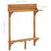 Ensemble de bar de balcon 3 pcs Bois d'acacia solide - Photo n°11