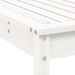 Ensemble de bar de jardin 3 pcs blanc bois de pin massif - Photo n°7