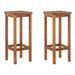 Ensemble de bar de jardin 3 pcs bois d'acacia solide - Photo n°5