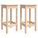 Ensemble de bar de jardin 3 pcs bois de pin massif - Photo n°5