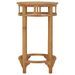 Ensemble de bar de jardin 3 pcs Bois de teck solide - Photo n°3