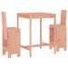 Ensemble de bar de jardin 3 pcs bois massif de Douglas - Photo n°1