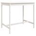 Ensemble de bar de jardin 5 pcs blanc bois massif de pin - Photo n°8