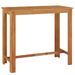 Ensemble de bar de jardin 5 pcs bois d'acacia solide - Photo n°4