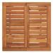 Ensemble de bar de jardin 5 pcs bois d'acacia solide - Photo n°7