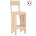 Ensemble de bar de jardin 5 pcs bois de pin massif - Photo n°3