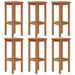 Ensemble de bar de jardin 7 pcs Bois d'acacia solide 2 - Photo n°5