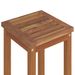 Ensemble de bar de jardin 9 pcs Bois d'acacia solide - Photo n°8