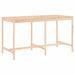 Ensemble de bar de jardin 9 pcs Bois de pin massif - Photo n°6