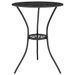 Ensemble de bistro 3 pcs Aluminium coulé Noir 2 - Photo n°3