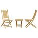 Ensemble de bistro 3 pcs bambou - Photo n°4