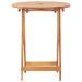 Ensemble de bistro 3 pcs beige résine tressée et bois massif - Photo n°6