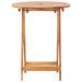 Ensemble de bistro 3 pcs beige résine tressée et bois massif - Photo n°6