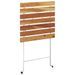 Ensemble de bistro pliable 3 pcs Bois d'acacia solide et acier - Photo n°6