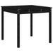 Ensemble de bistrot de jardin 3 pcs noir bois de pin massif - Photo n°6