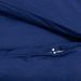 Ensemble de housse de couette Bleu marine 140x200 cm Microfibre - Photo n°8