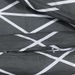 Ensemble de housse de couette Gris 140x200 cm Coton - Photo n°5