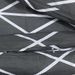 Ensemble de housse de couette Gris 140x200 cm Coton - Photo n°5