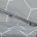 Ensemble de housse de couette Gris 260x220 cm Coton - Photo n°4