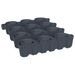 Ensemble de jardinières verticales 12 pcs Anthracite PP - Photo n°6