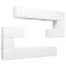 Ensemble de meuble TV 10 pcs Blanc - Photo n°2